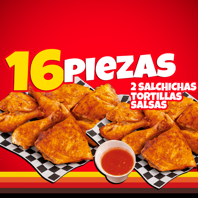 Paquete 16 Piezas