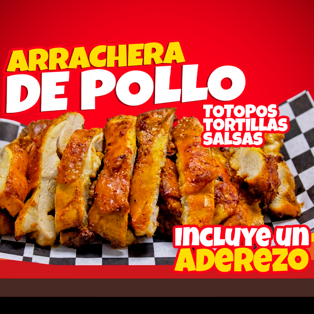 1 KG Arrachera de Pollo